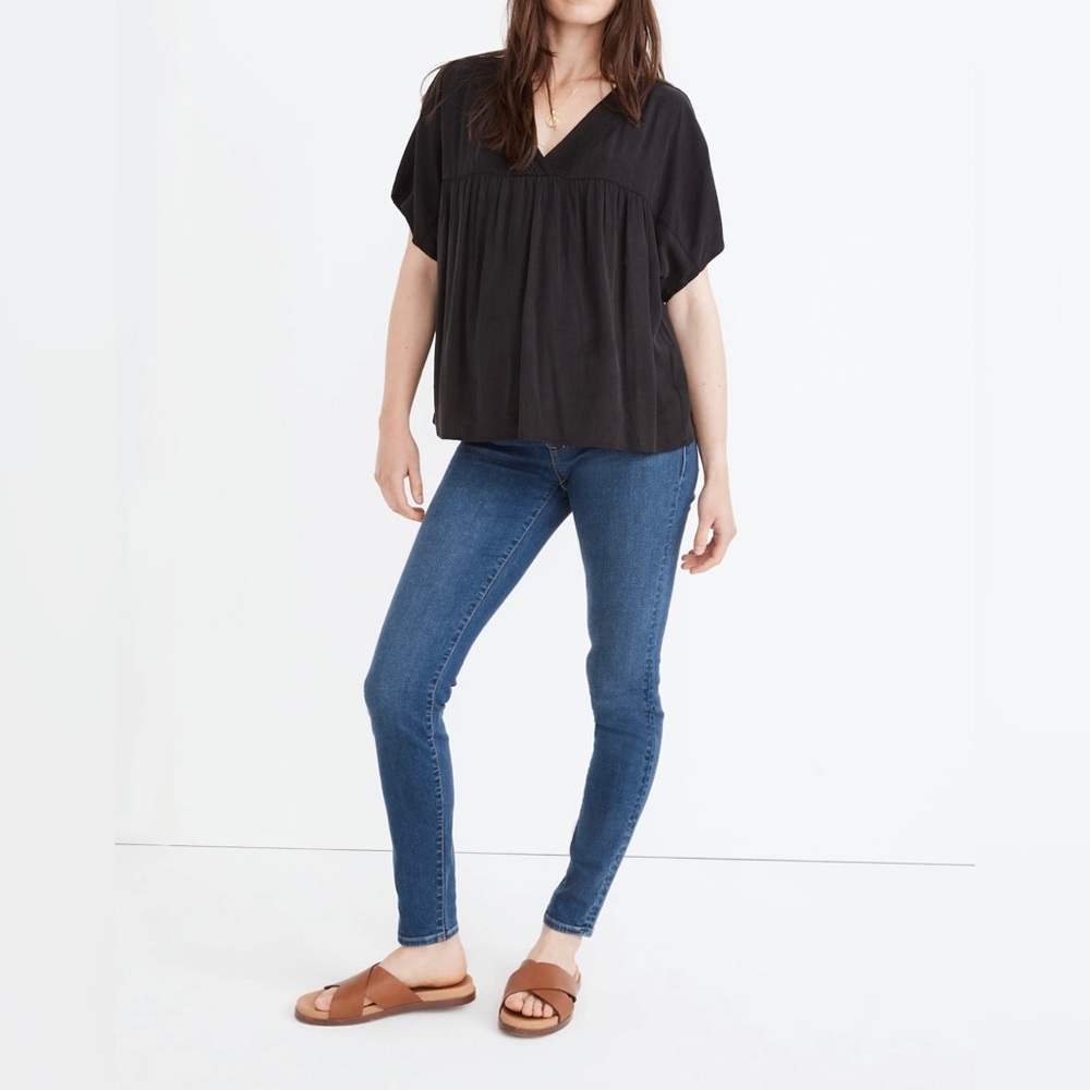 Madewell Size 28 Maternity Skinny Jeans Over The Belly NG386
